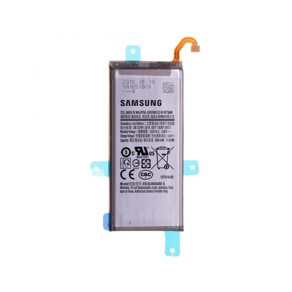 Batteria Originale Samsung J6 2018 GH82-16865A Service Pack