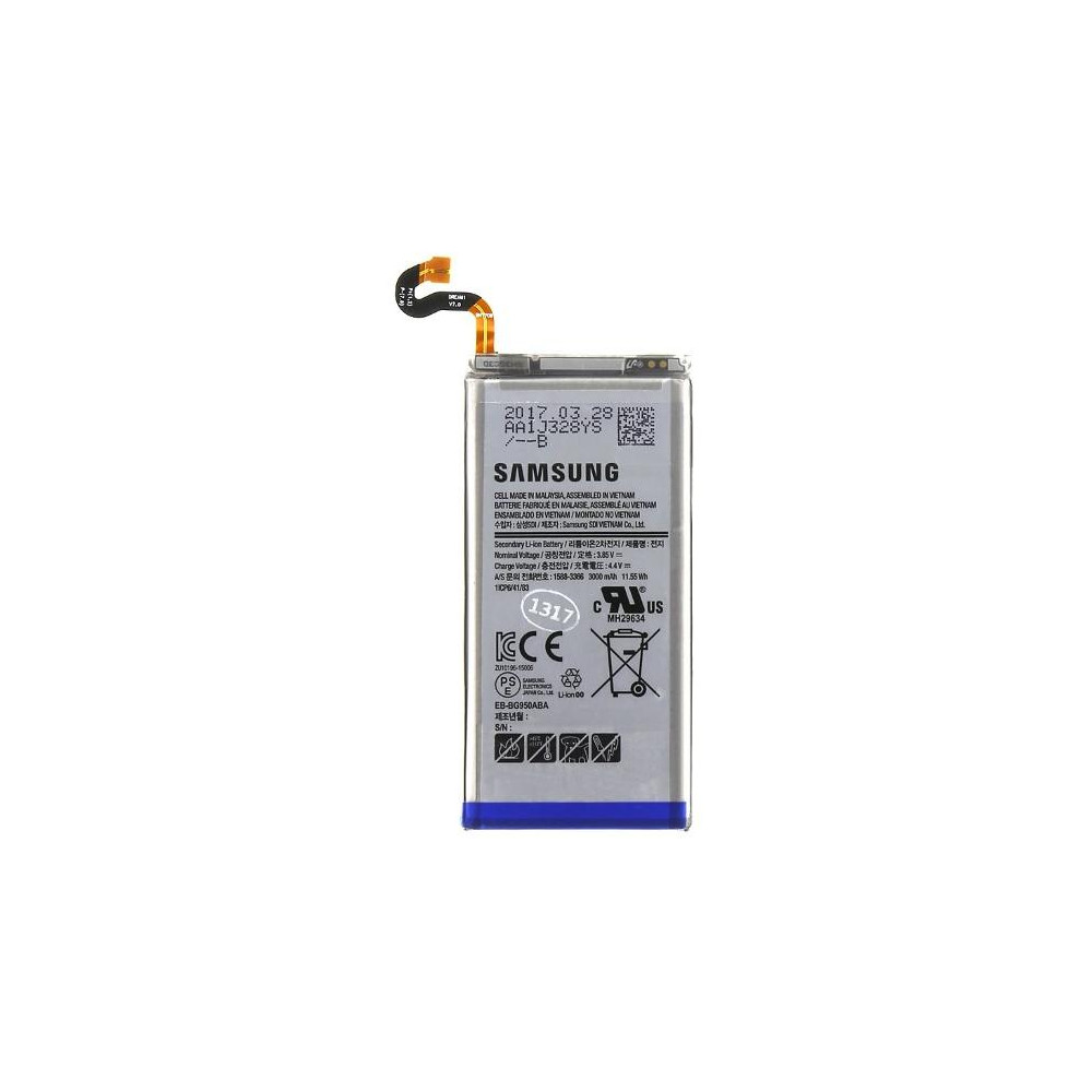 Batteria per Samsung S8 EB-BG950ABE 3000mah Bulk