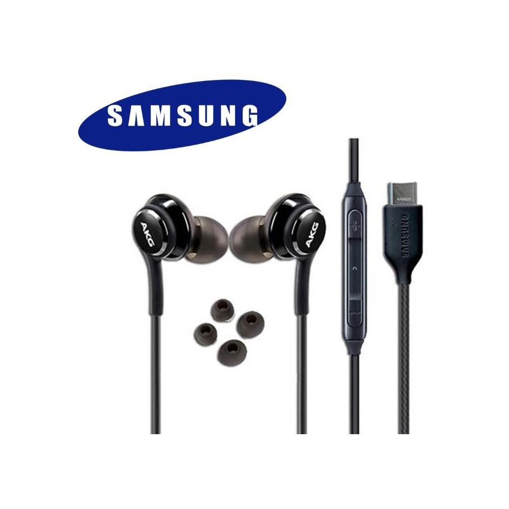 Auricolari Samsung EO-IC100BBE AKG Tipo-C Neri in Bulk