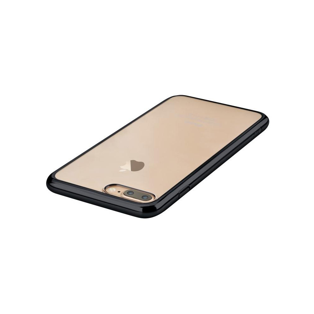 Cover Glimmer con Retro Flessibile per iPhone 7 Plus Nera