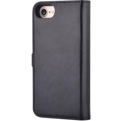 Cover in Pelle Porta Documenti Magic per iPhone 7 Plus Nera