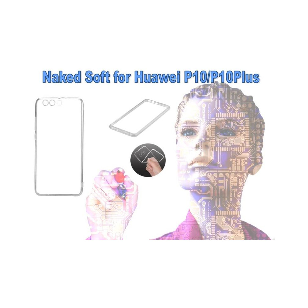 Cover in TPU Morbido Per Huawei P10 Trasparente