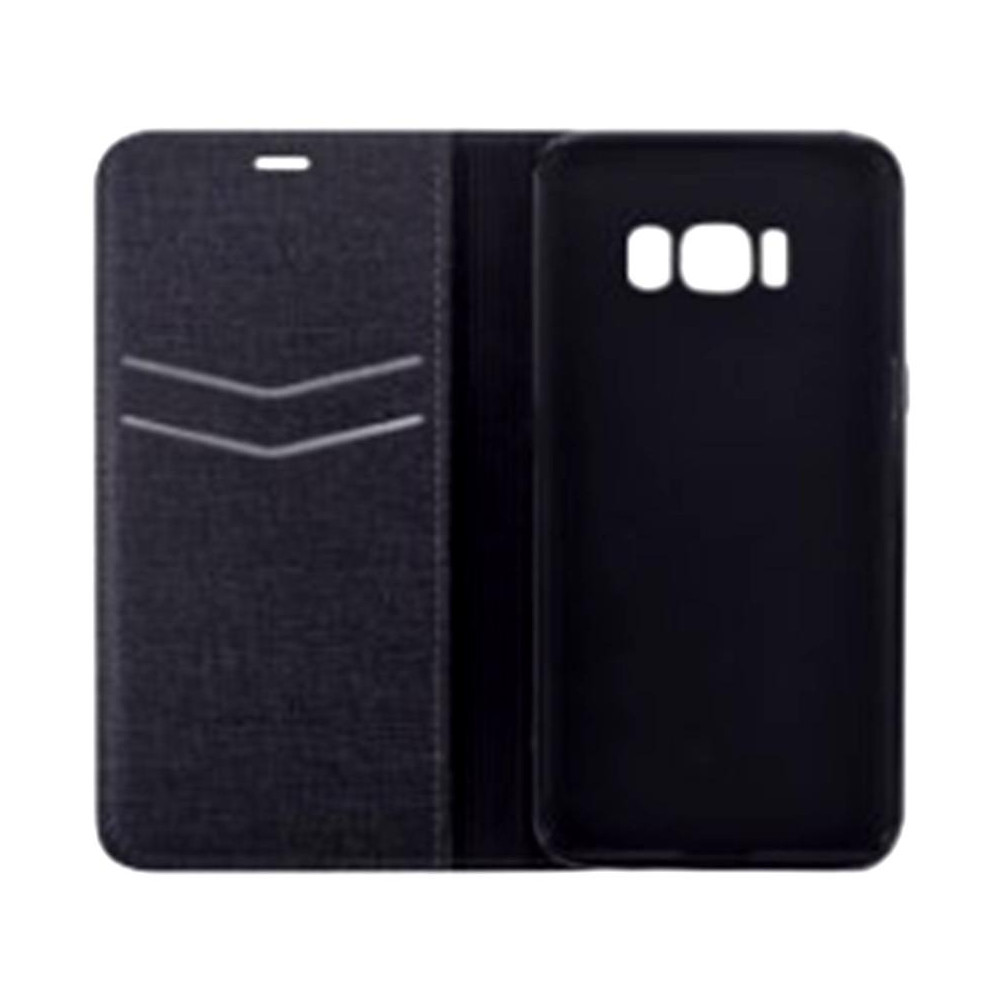 Cover a libro Flip Case per Huawei P8 lite Nera