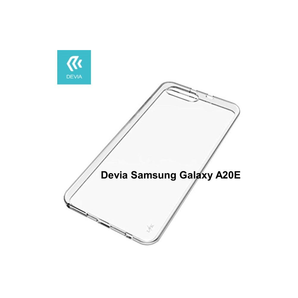 Cover protezione in TPU Trasparente per Samsung A20E