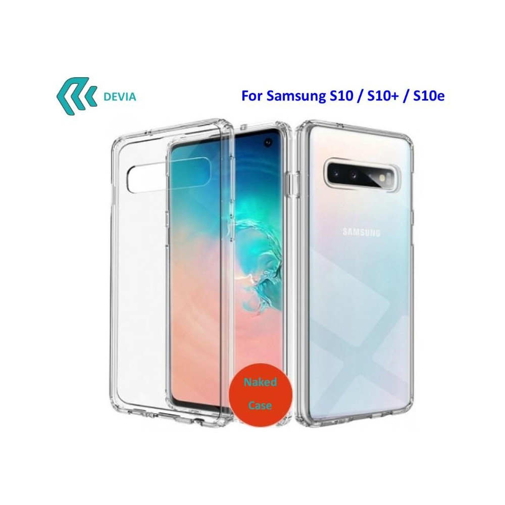 Cover Protezione per Samsung S10 in TPU Morbido Trasparente