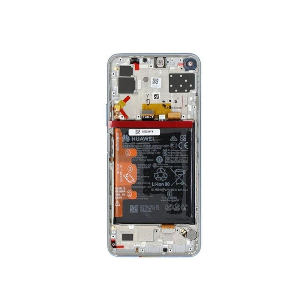 LCD Huawei P40 Lite 5G CDY-NX9A 02353SUQ Service Pack Silver