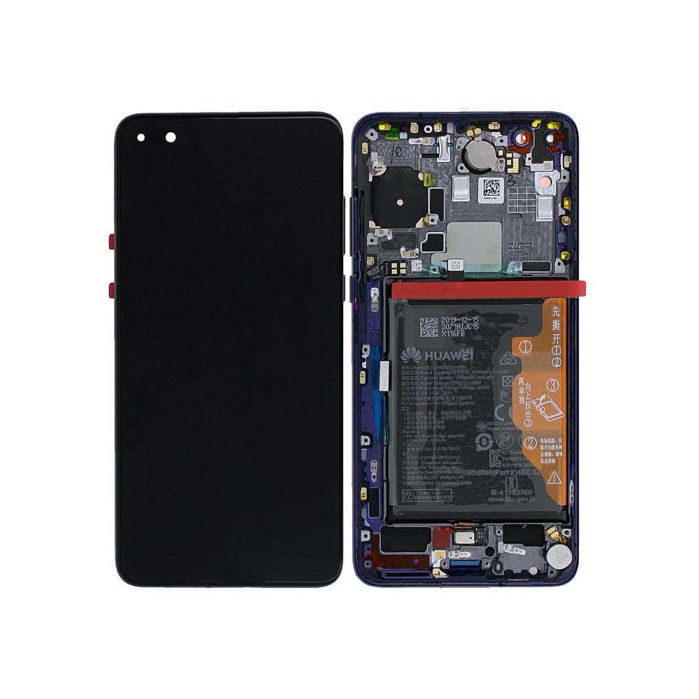 Huawei P40 Pro LCD ELS-NX9 ELS-N09 Blu Service Pack