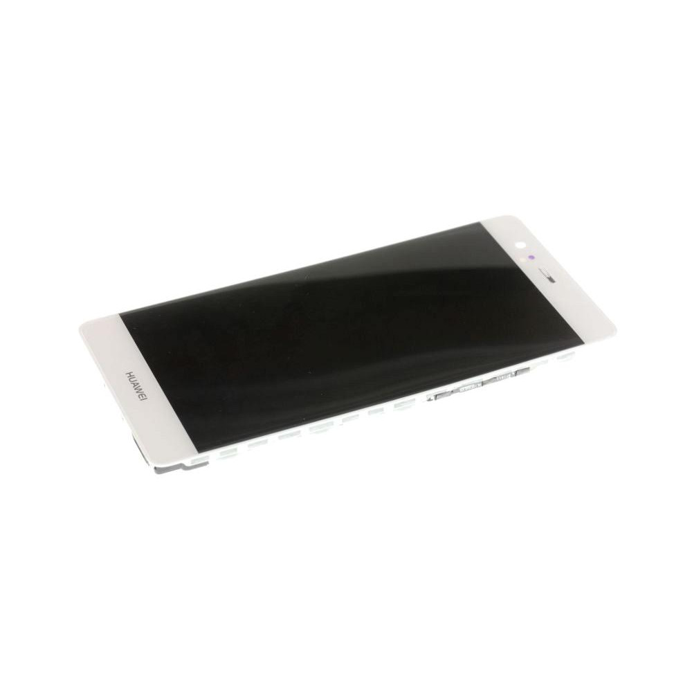 LCD + Touch Originale con Frame per Huawei P9 Bianco