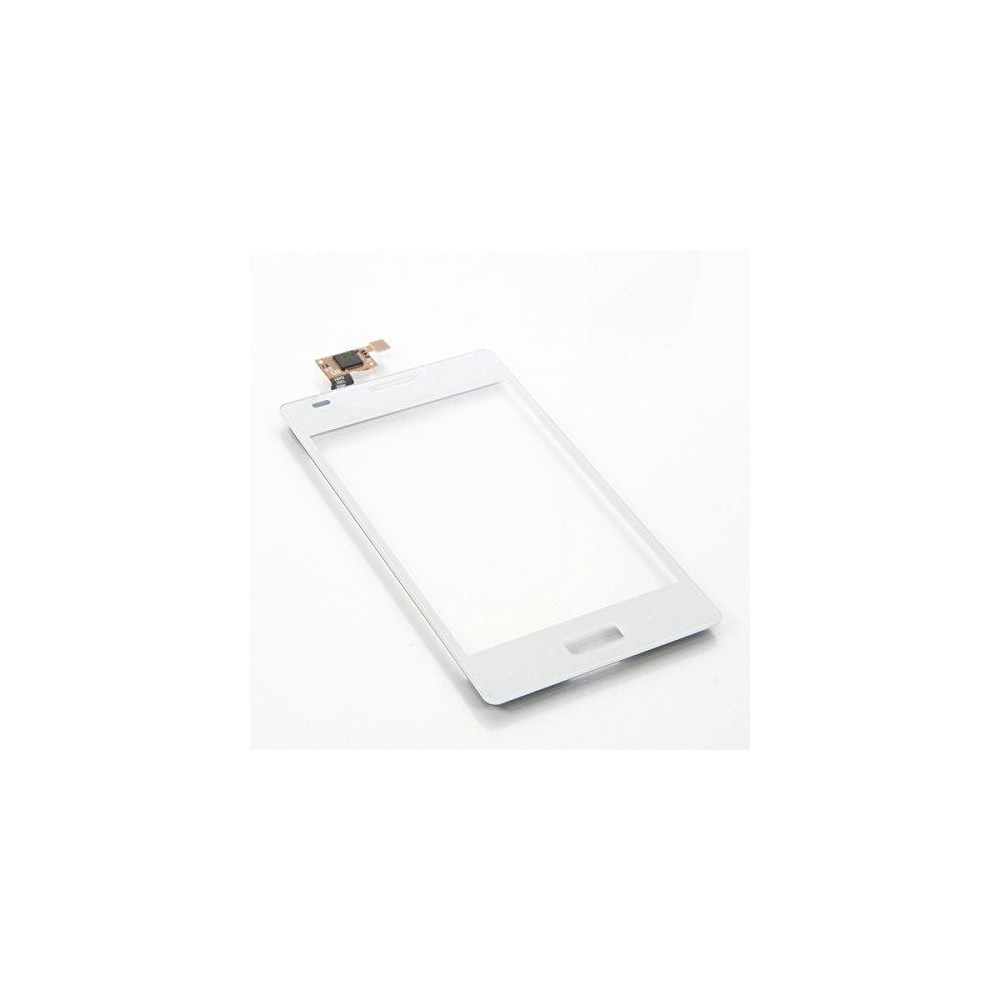 Vetro Touch Screen per LG E610 Optimus L5 Bianco