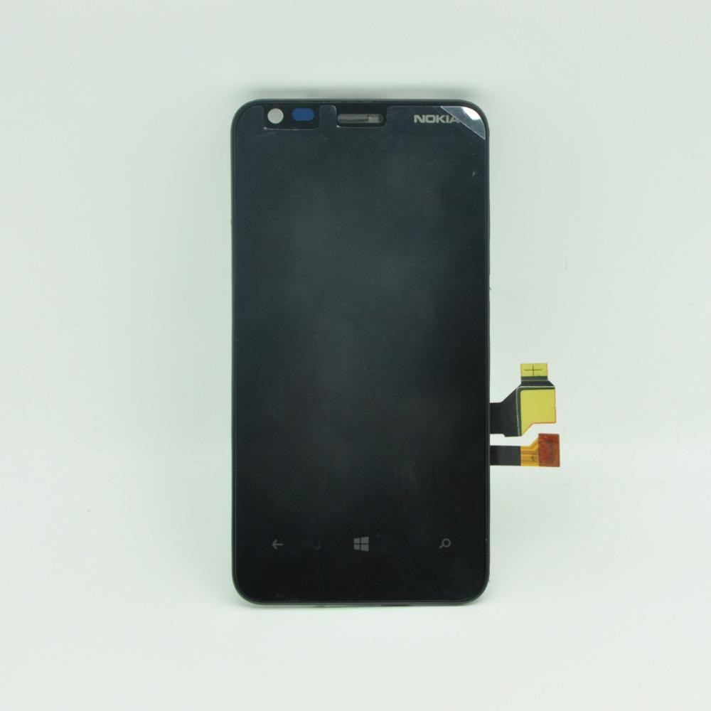 Lcd Assemblato con Frame per Nokia Lumia 620