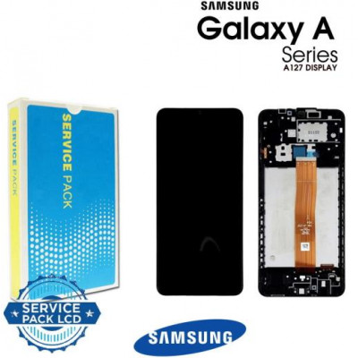 Lcd Samsung SM-A127 Galaxy A12 2021 Nacho Nero GH82-26485A