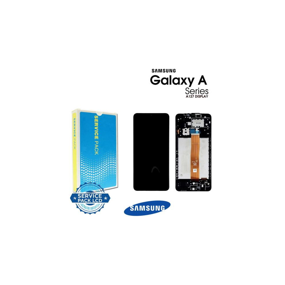 Lcd Samsung SM-A127 Galaxy A12 2021 Nacho Nero GH82-26485A