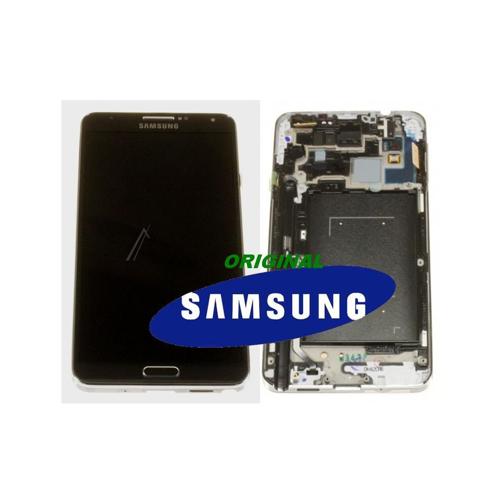 LCD + TOUCH ORIGINALE PER GALAXY NOTE3 N9005 NERO GH9715209A