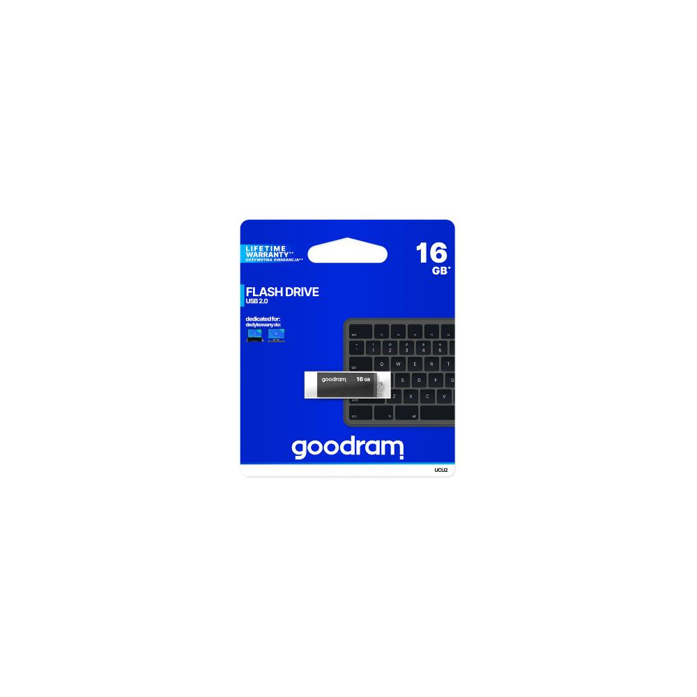 Pendrive GoodRAM 16GB UCU2 USB 2.0 - retail blister