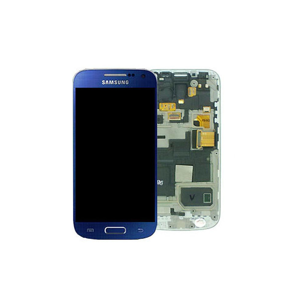 Lcd GH97-14766C ORIGINALE Samsung Galaxy S4 Mini BLU Artic