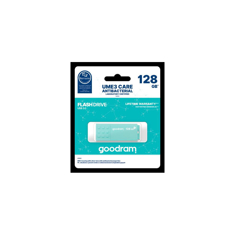 GOODRAM 128GB UME3 CARE - ANTIBATTERICA - USB 3.0