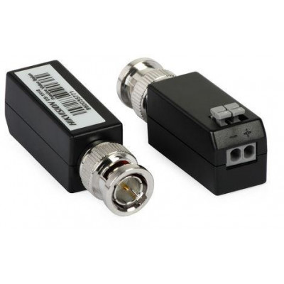 Video balun Passivi, marcati Hikvision  -  1 coppia