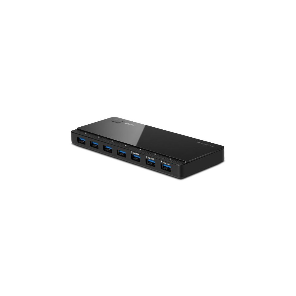 Hub 7 porte USB 3.0 fino a 5 Gbps alimentato 12V-2.5A UH700