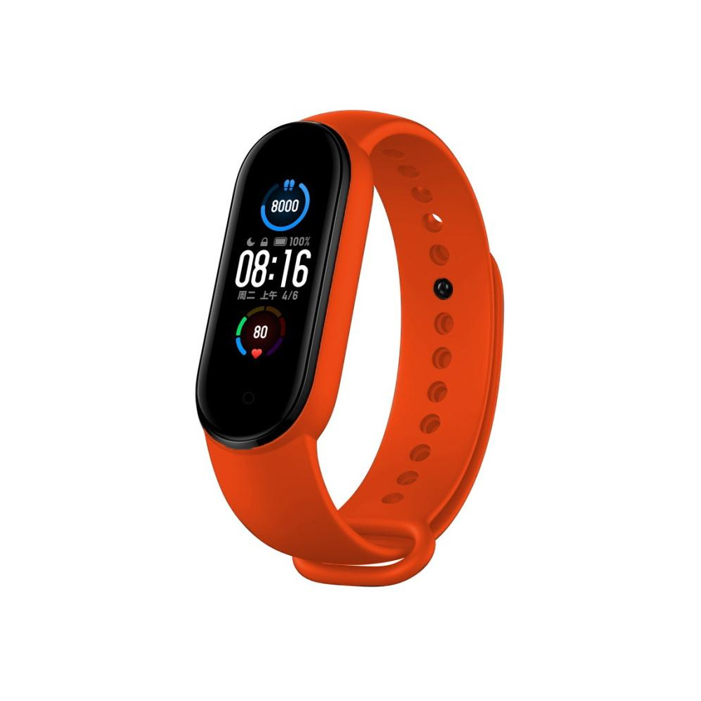 Bracciale in silicone per Xiaomi watch band Mi 5 Sport Aranc