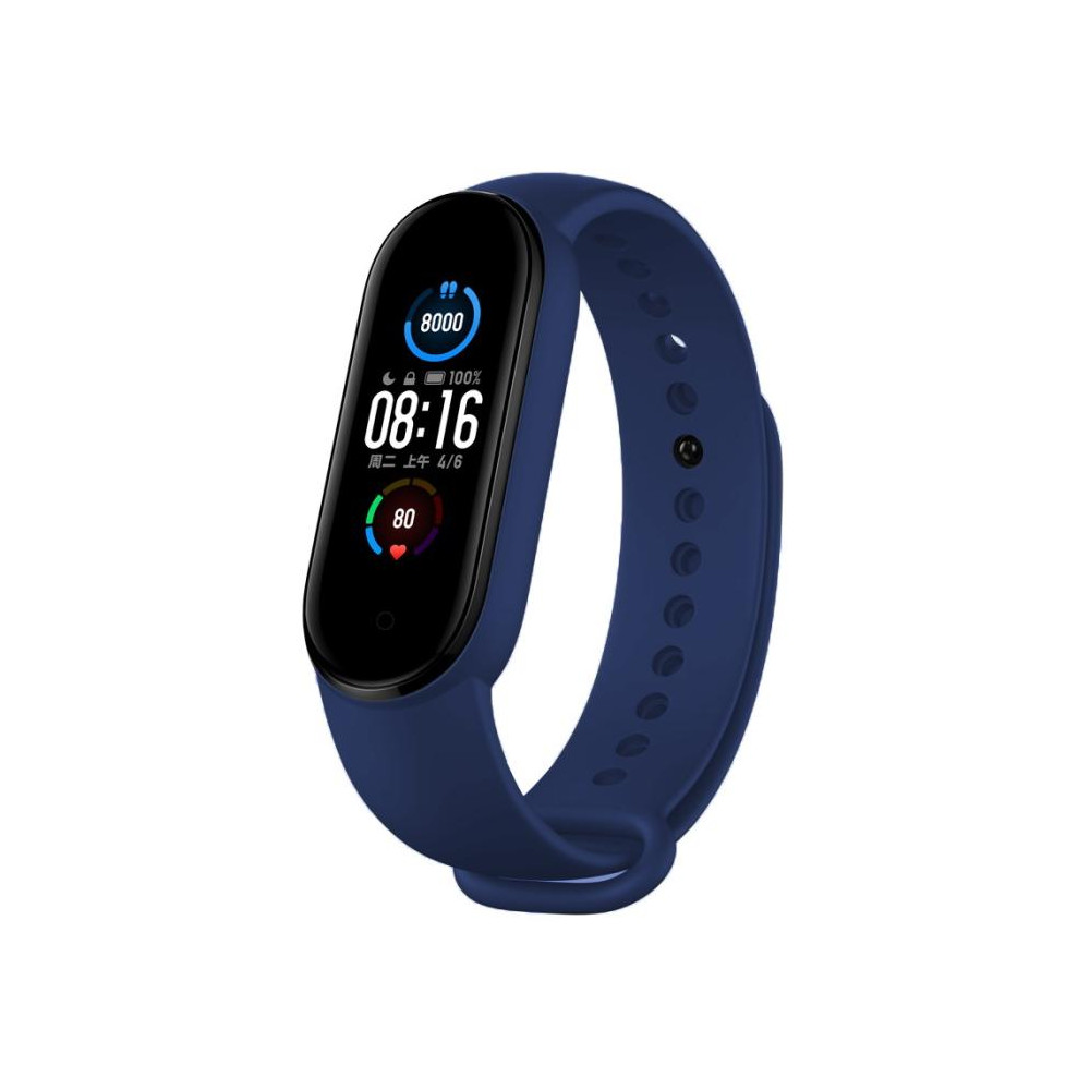 Bracciale in silicone per Xiaomi watch band Mi 5 Sport Blu